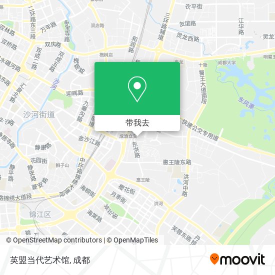 英盟当代艺术馆地图