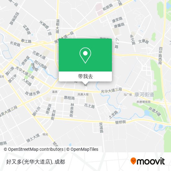 好又多(光华大道店)地图