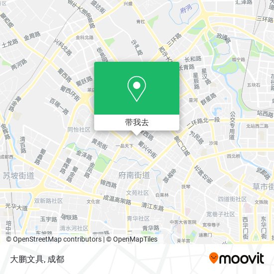 大鹏文具地图