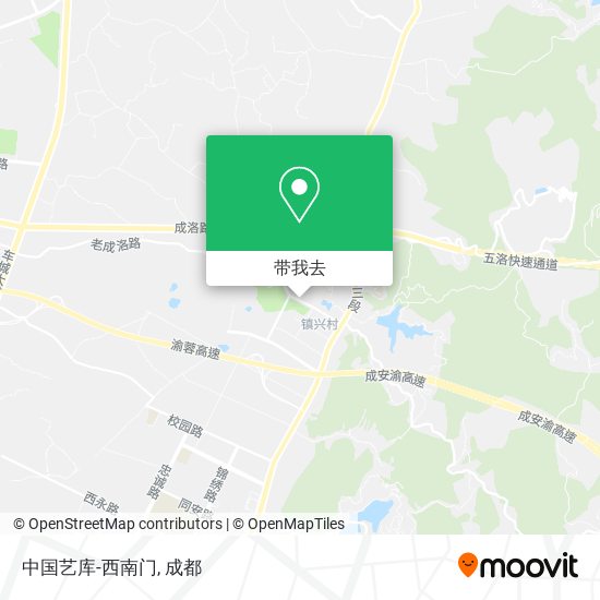 中国艺库-西南门地图