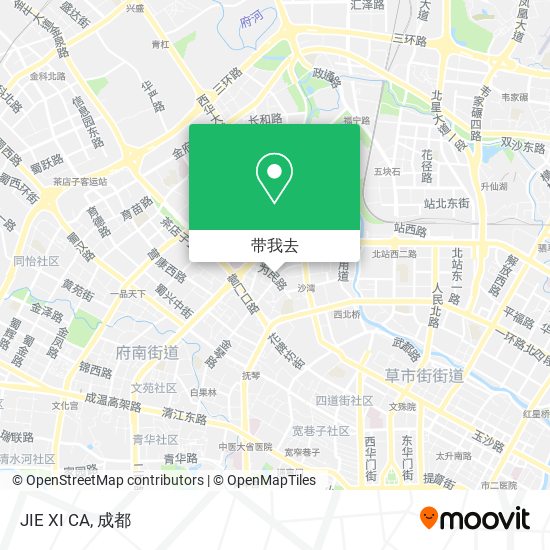 JIE XI CA地图