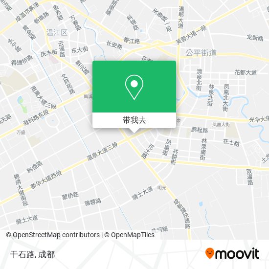 干石路地图