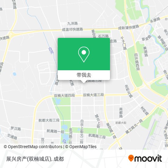 展兴房产(双楠城店)地图