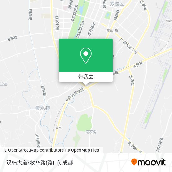 双楠大道/牧华路(路口)地图