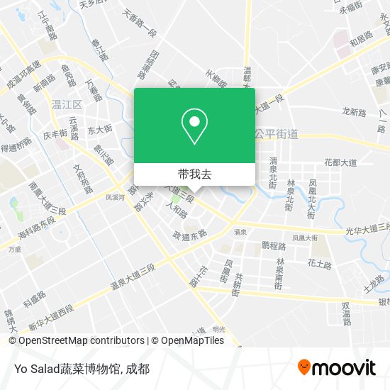 Yo Salad蔬菜博物馆地图