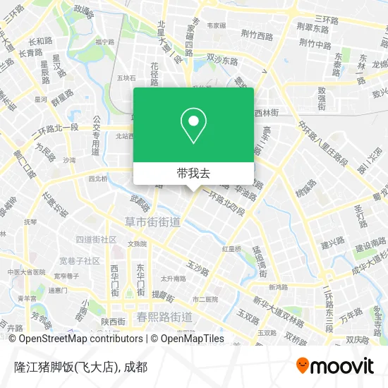 隆江猪脚饭(飞大店)地图