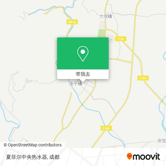 夏菲尔中央热水器地图