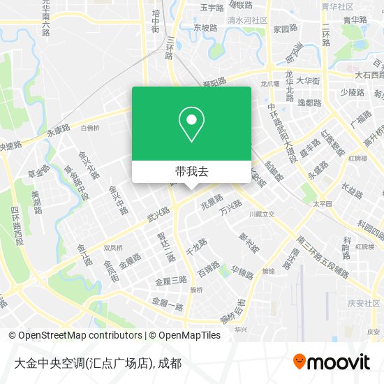 大金中央空调(汇点广场店)地图