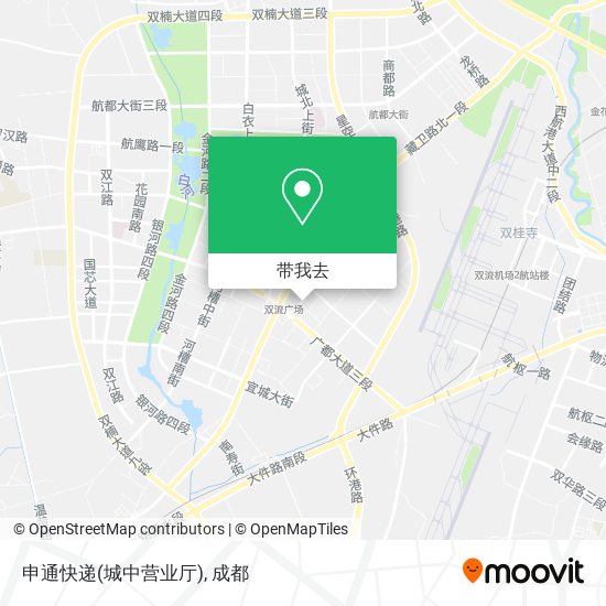 申通快递(城中营业厅)地图