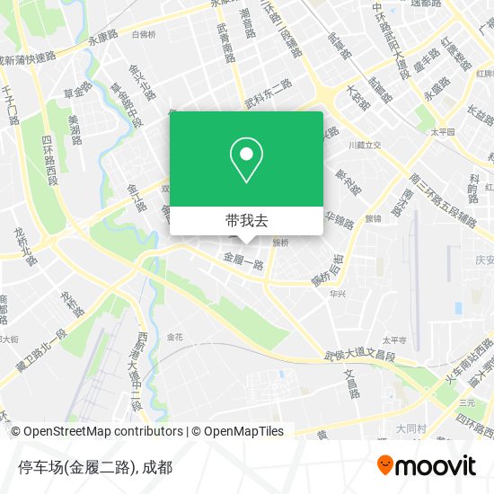 停车场(金履二路)地图