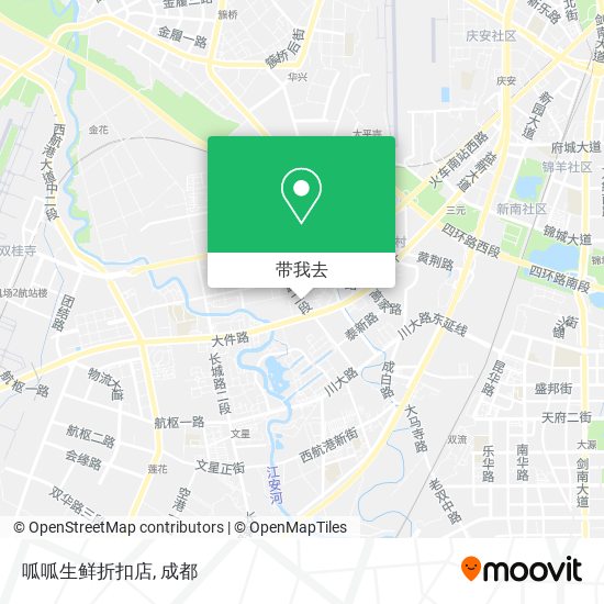 呱呱生鲜折扣店地图
