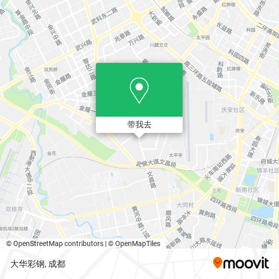 大华彩钢地图