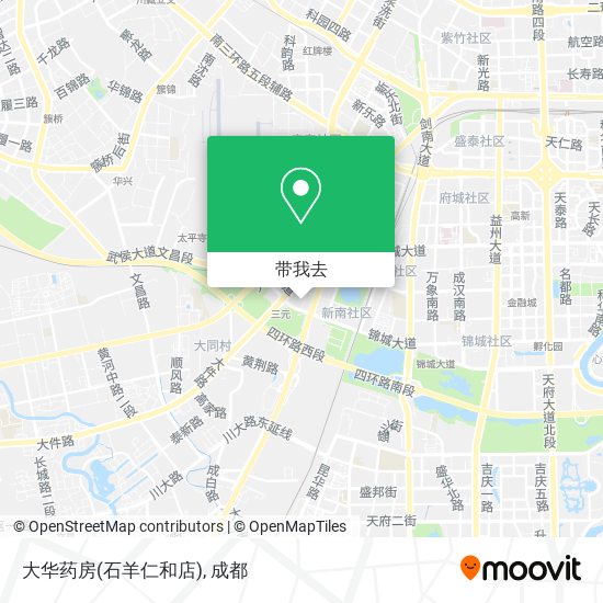 大华药房(石羊仁和店)地图