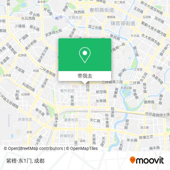 紫檀-东1门地图