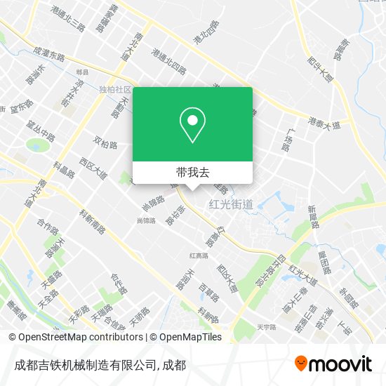 成都吉铁机械制造有限公司地图