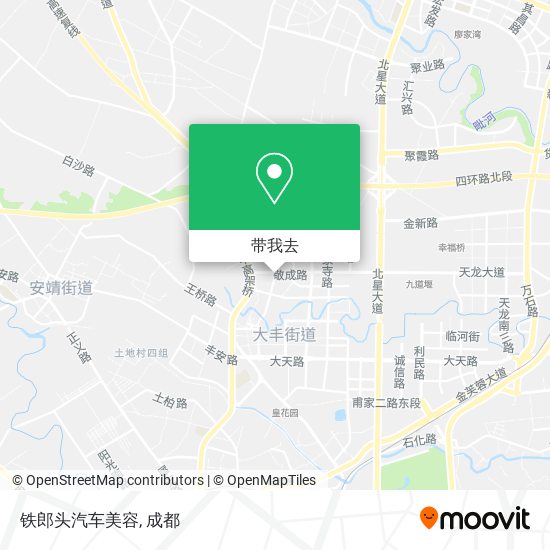 铁郎头汽车美容地图