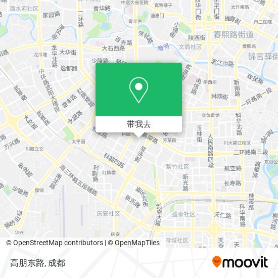 高朋东路地图