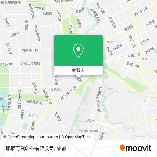 鹏辰万利印务有限公司地图