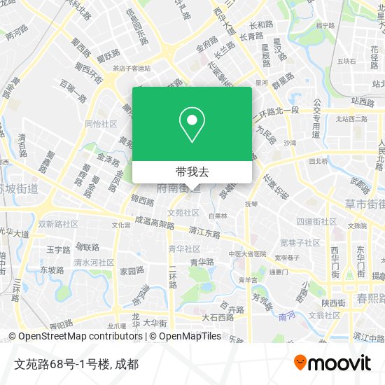 文苑路68号-1号楼地图