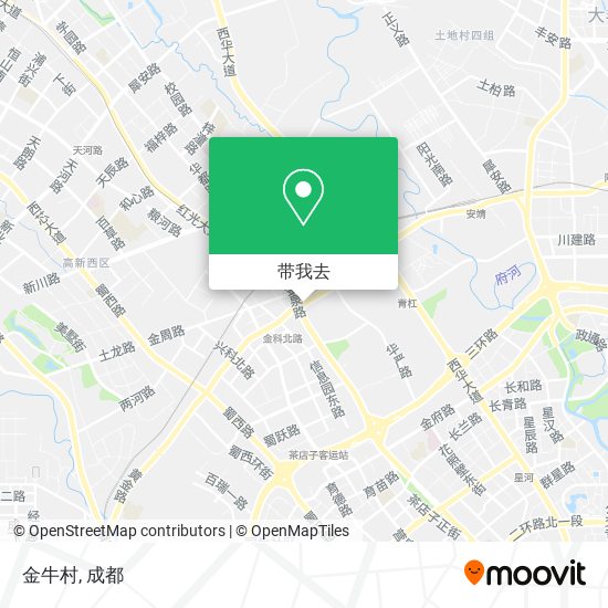 金牛村地图