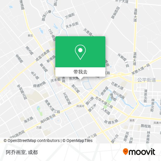 阿乔画室地图