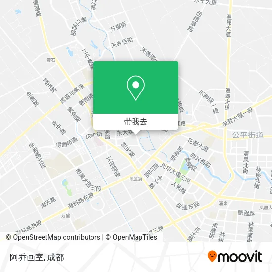阿乔画室地图