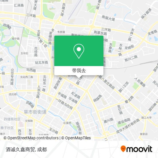 酒诚久鑫商贸地图