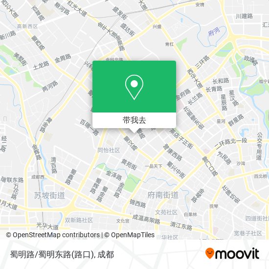 蜀明路/蜀明东路(路口)地图