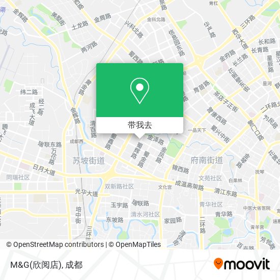 M&G(欣阅店)地图
