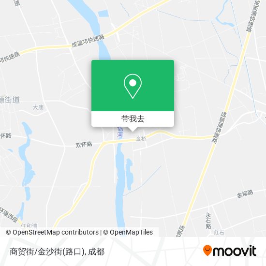 商贸街/金沙街(路口)地图