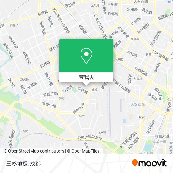 三杉地极地图