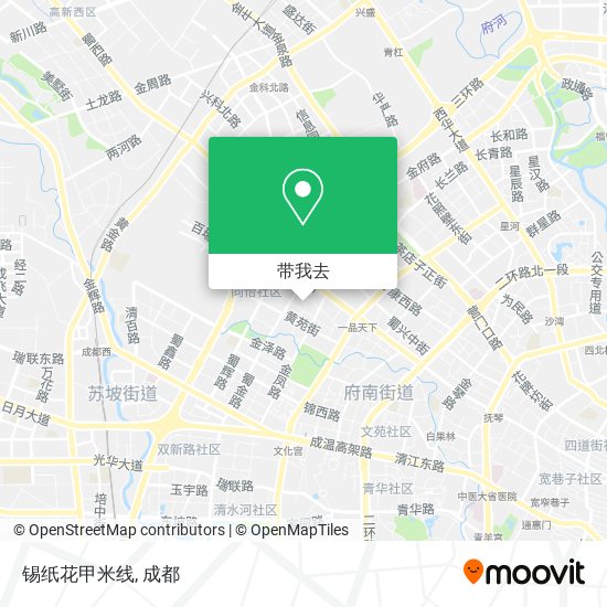 锡纸花甲米线地图
