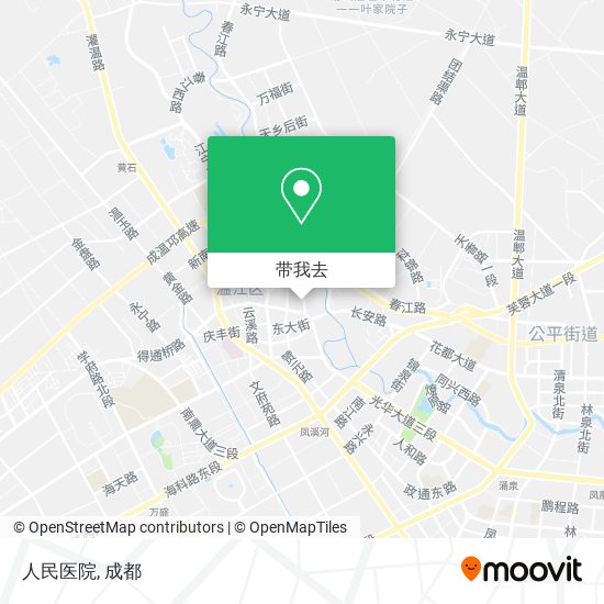 人民医院地图