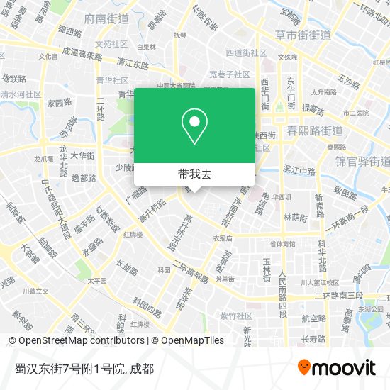 蜀汉东街7号附1号院地图