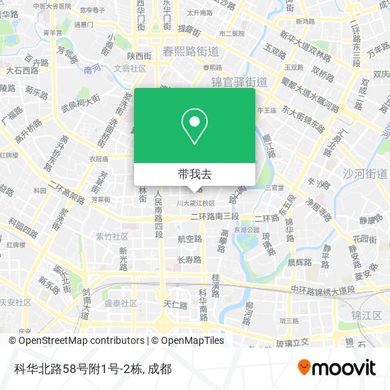 科华北路58号附1号-2栋地图