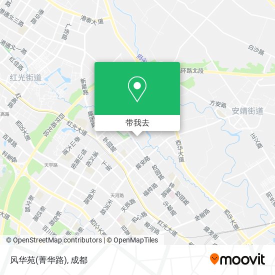 风华苑(菁华路)地图