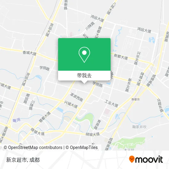 新京超市地图