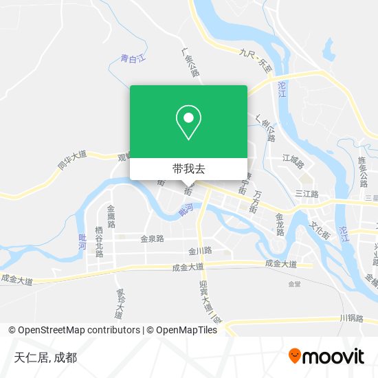天仁居地图