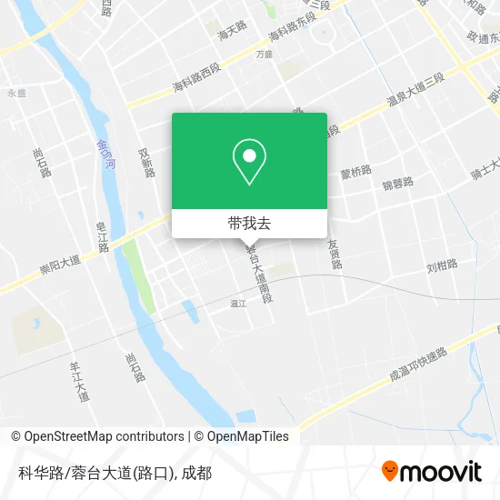 科华路/蓉台大道(路口)地图