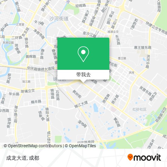 成龙大道地图
