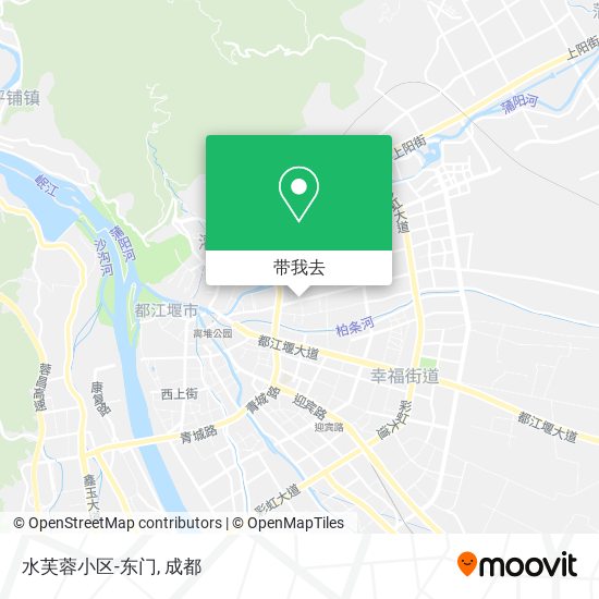 水芙蓉小区-东门地图