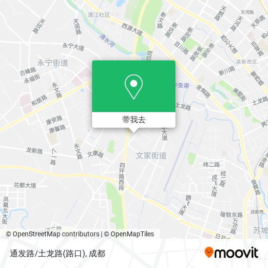 通发路/土龙路(路口)地图
