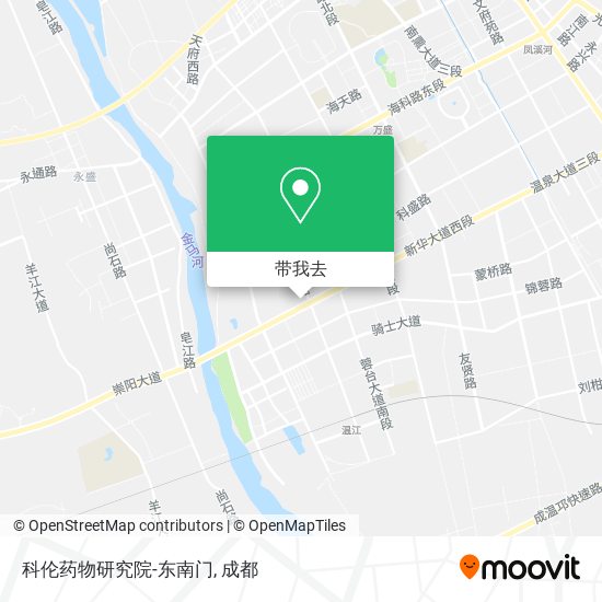 科伦药物研究院-东南门地图