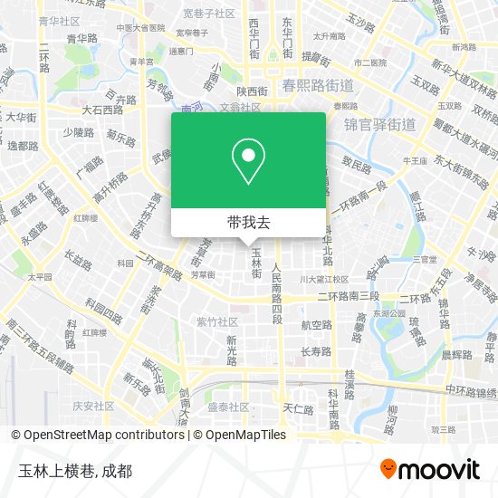 玉林上横巷地图