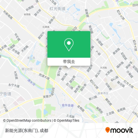 新能光源(东南门)地图