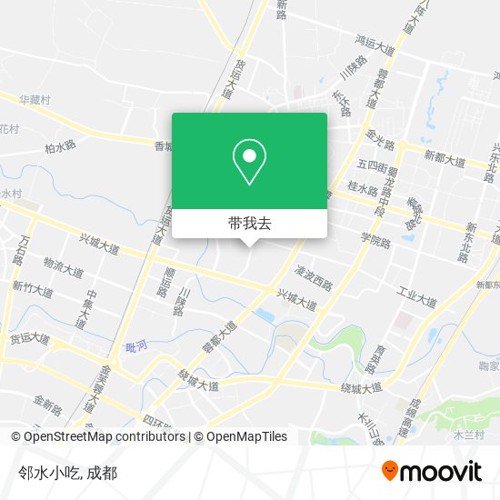邻水小吃地图