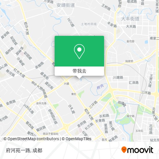 府河苑一路地图