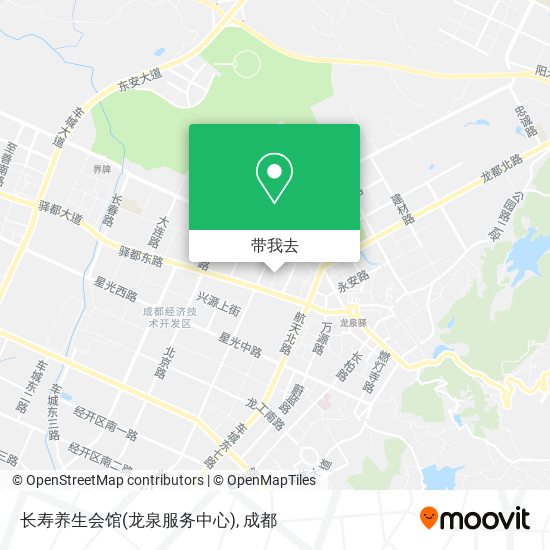 长寿养生会馆(龙泉服务中心)地图