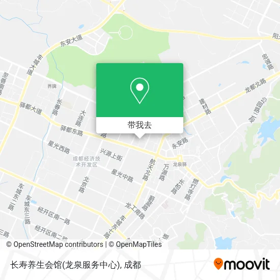 长寿养生会馆(龙泉服务中心)地图