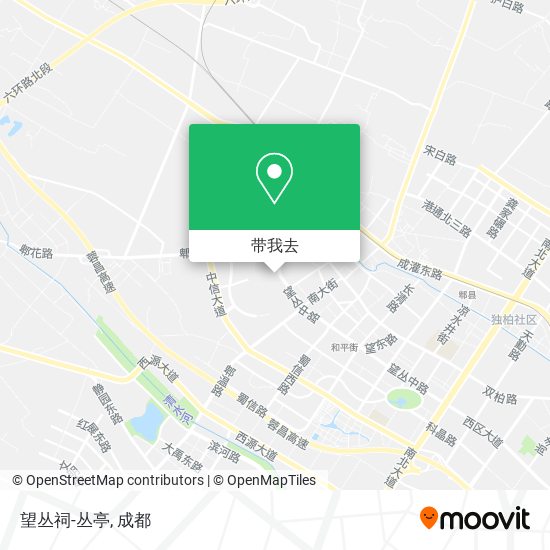 望丛祠-丛亭地图
